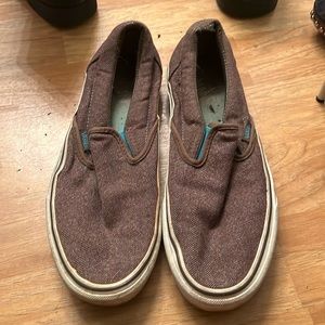 Well worn Vans